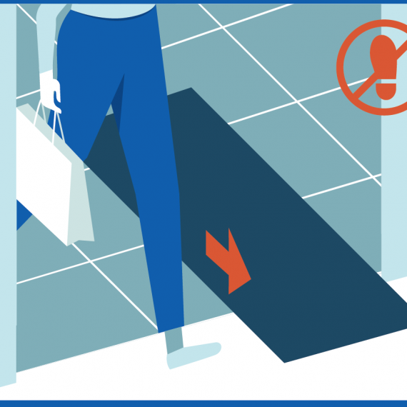 Alfombras antibacterianas exit