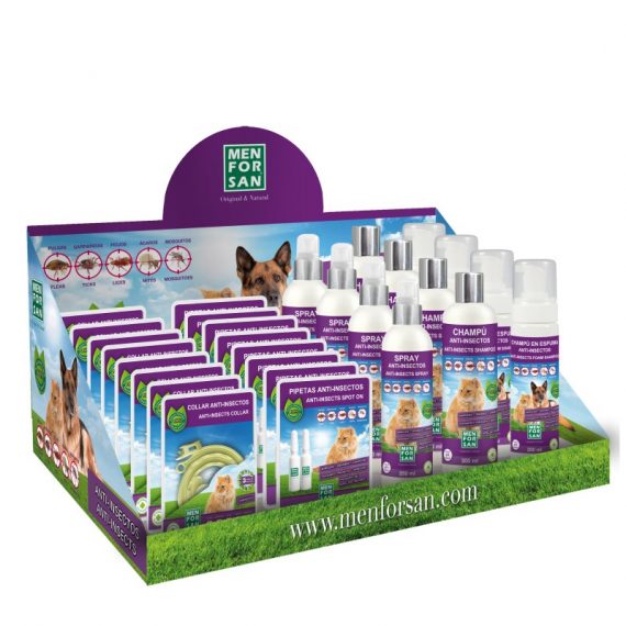 6º) Expositor anti-insectos gatos 8x8